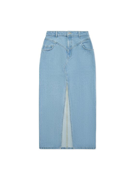 La Mania La Mania Gonna MAXI Blu Classic Fit