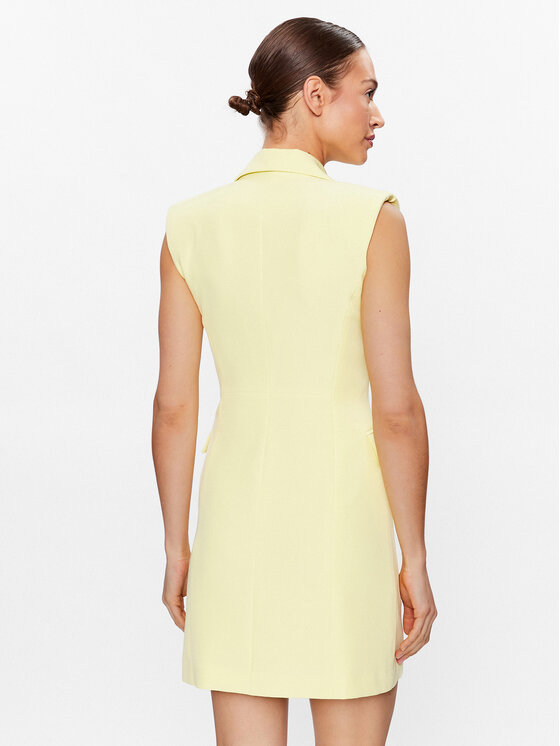 Liu Jo Liu Jo Coctailkleid CA3046 T2200 Gelb Regular Fit