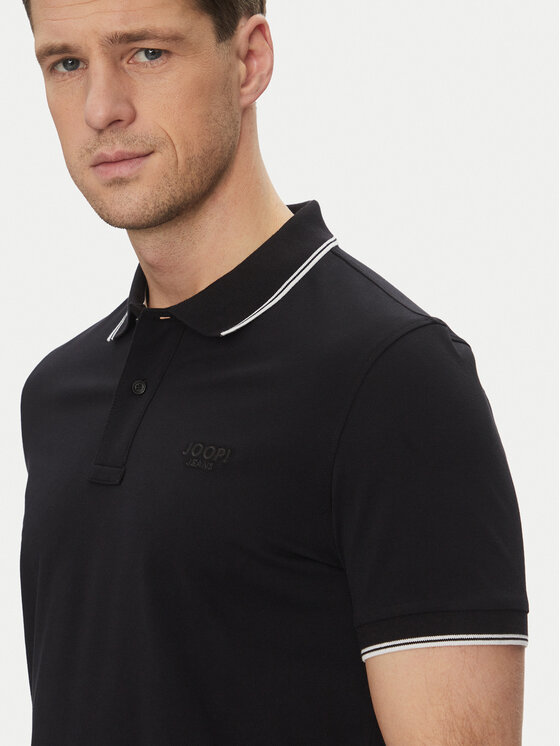 JOOP! Jeans JOOP! Jeans Polo 15 JJJ-04Agnello 30045613 Czarny Modern Fit