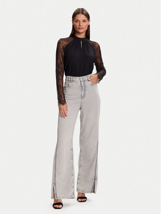 Vero Moda Vero Moda Majica Milla 10334620 Crna Loose Fit