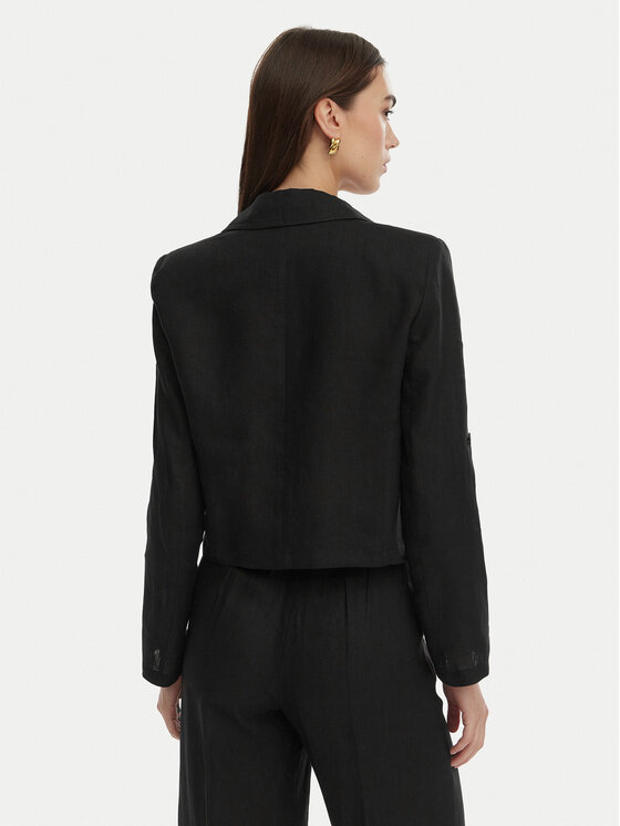 Marella Marella Švarkas Emme by Marella Papiro 2615041042 Juoda Regular Fit