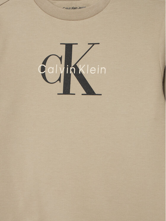 Calvin Klein Jeans Calvin Klein Jeans Súprava mikina, blúzka a nohavice Monogram IN0IN00336 Béžová Regular Fit