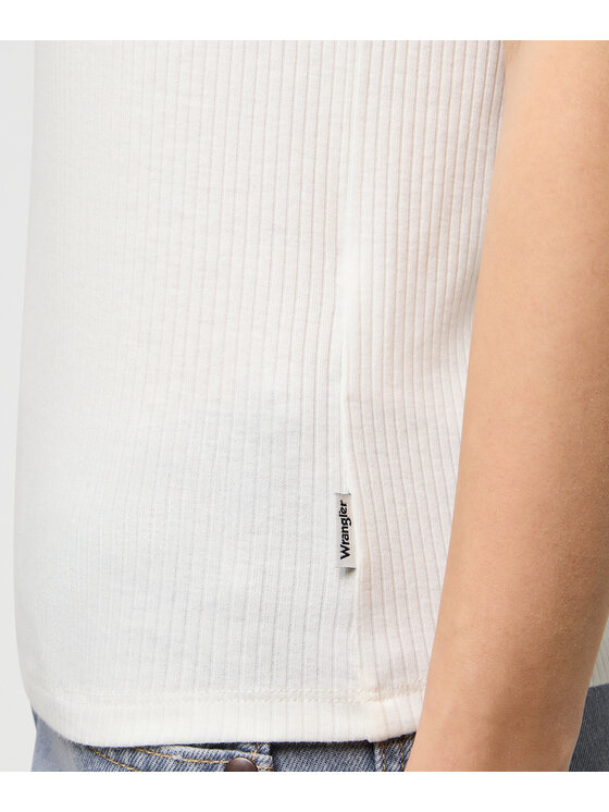 Wrangler Wrangler T-shirt 112370743 Bianco Regular Fit