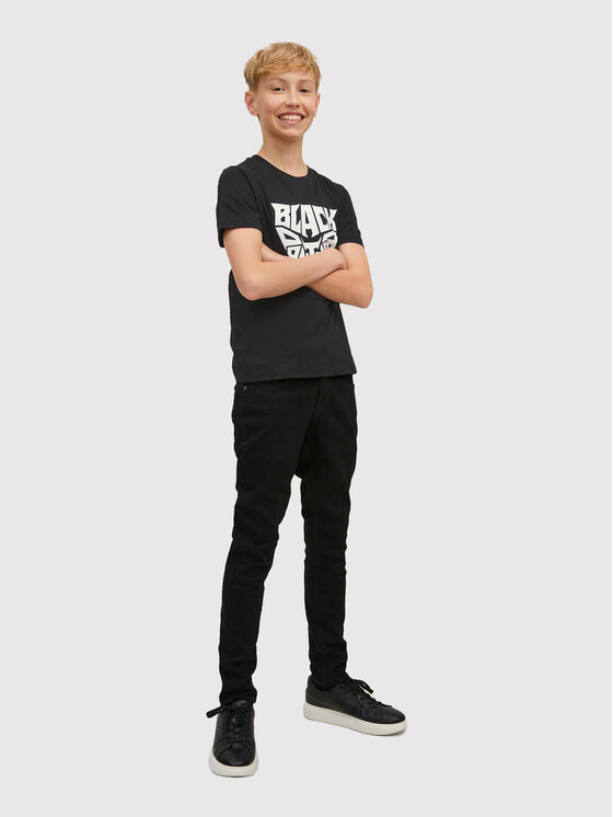 Jack & Jones Junior Jack & Jones Junior T-Shirt MARVEL Kanda 12217772 Μαύρο Regular Fit