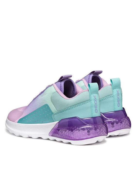 Geox Geox Tenisice J Activart Illuminus J45LZA 02A9J C4A8R S Ružičasta