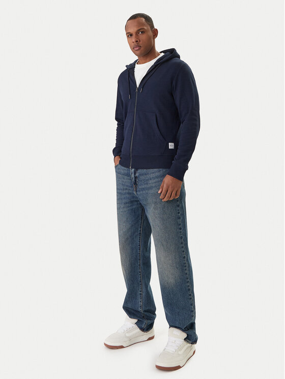 Jack & Jones Jack & Jones Pulóver Basic 12181901 Sötétkék Regular Fit