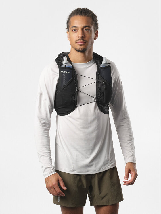Salomon Salomon Bežecká vesta Active Skin 8 LC2177800 Čierna