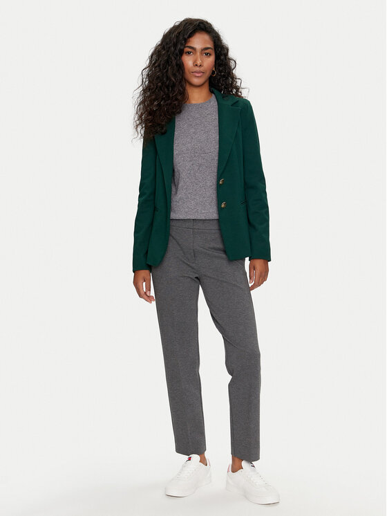 Marella Marella Giacca da abito Campale 2423916034 Verde Slim Fit