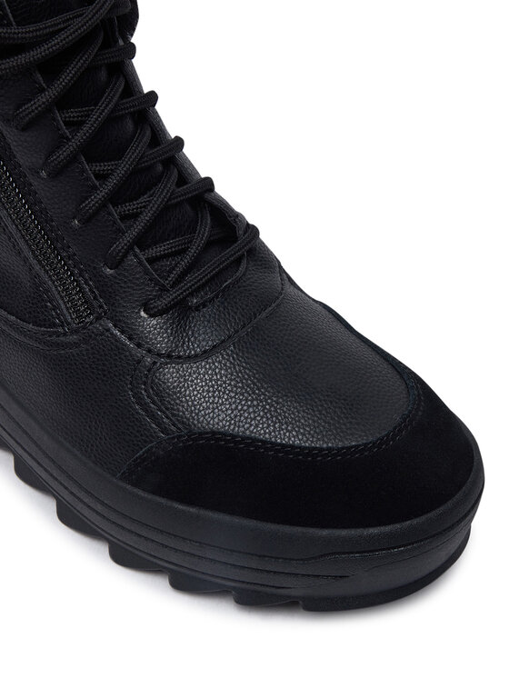 Geox Geox Botine D46WNB 0FE22 C9999 Negru