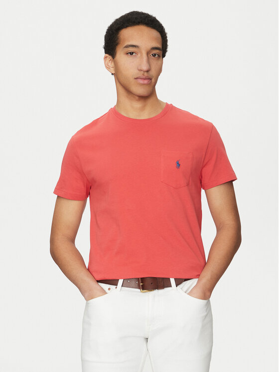 Polo Ralph Lauren Polo Ralph Lauren T-Shirt 710704248001 Červená Regular Fit