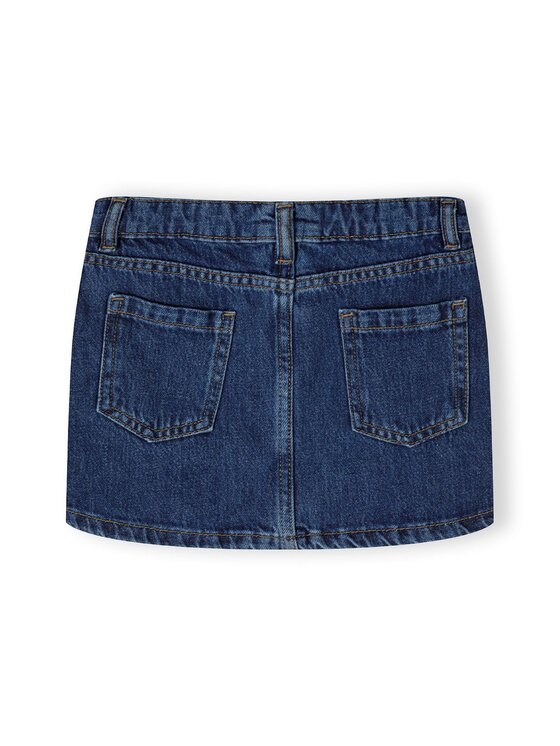minoti minoti Spódnica jeansowa 22skirt40 Niebieski Regular Fit