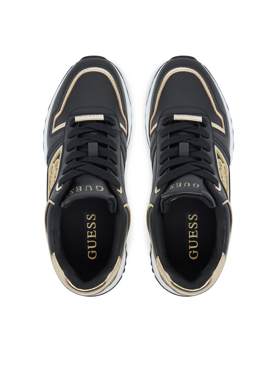 Guess Guess Sneakersy FLJKOY ELE12 Čierna