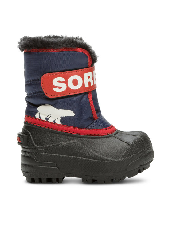 Sorel Škornji Za Sneg Toddler Snow Commander™ Boot NV5190-466 Mornarsko Modra