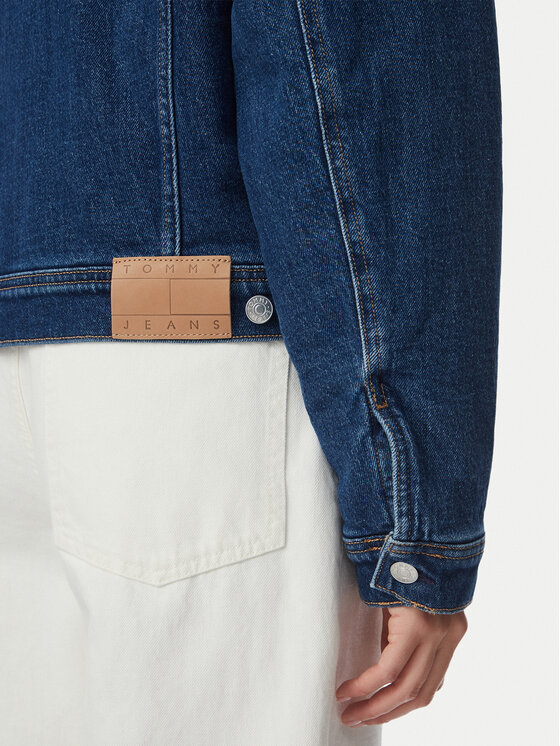 Tommy Jeans Tommy Jeans Дънково яке Archive Teddy DW0DW23519 Син Regular Fit