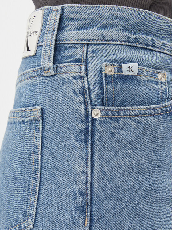 Calvin Klein Jeans Calvin Klein Jeans Džínsy J20J222138 Modrá Straight Fit