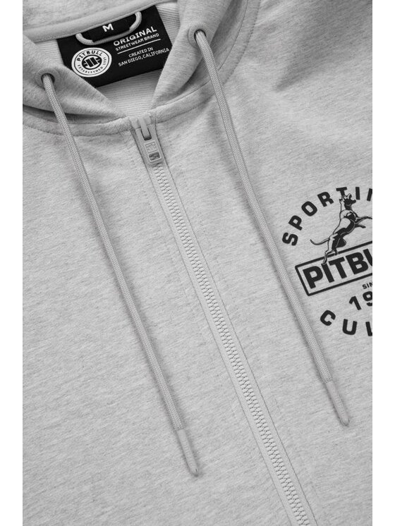 PITBULL PITBULL Bluza PHYSICAL CULTURE Szary Regular Fit