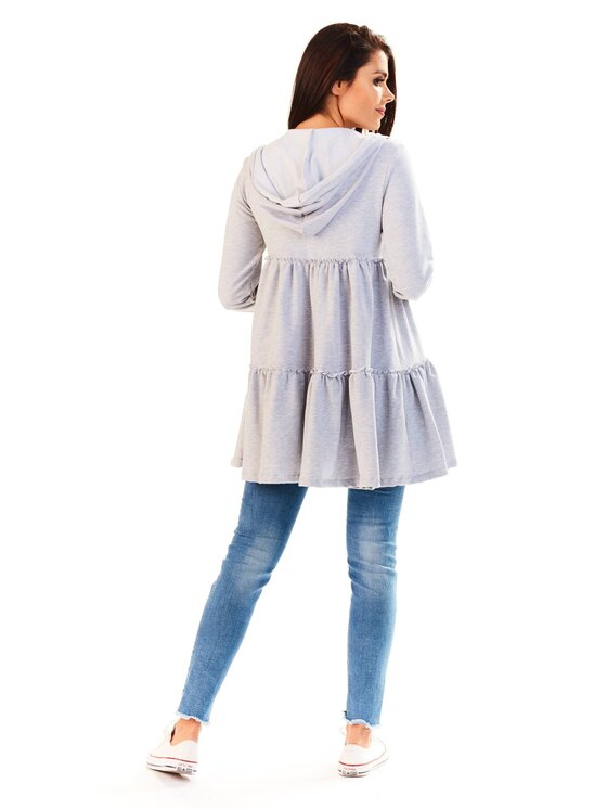 Infinite You Infinite You Mikina M139 Šedá Basic Fit