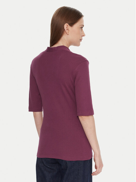 United Colors Of Benetton United Colors Of Benetton Blúzka 3GA2D400U Fialová Slim Fit