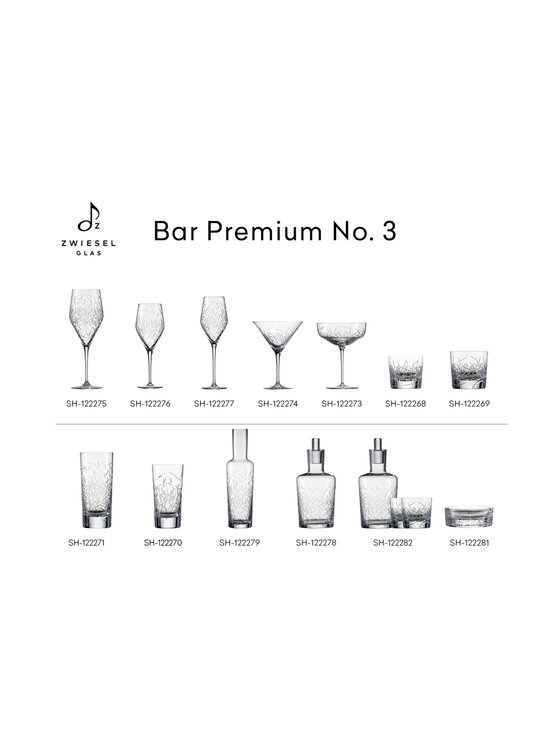 Zwiesel Glas Handmade Zwiesel Glas Handmade Komplet szklanek do whisky BAR PREMIUM NO.3 Przezroczysty