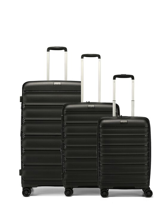 D&N D&N Komplet walizek 326989 Czarny