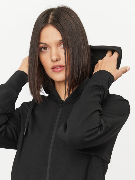 4F 4F Sweatshirt 4FAW23TSWSF0766 Schwarz Regular Fit