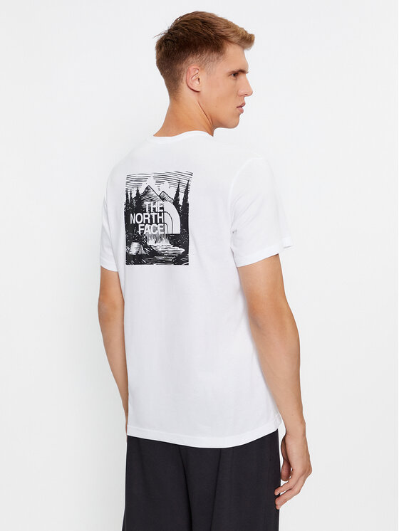 The North Face The North Face T-Shirt Redbox Celebration NF0A7X1K Biały Regular Fit