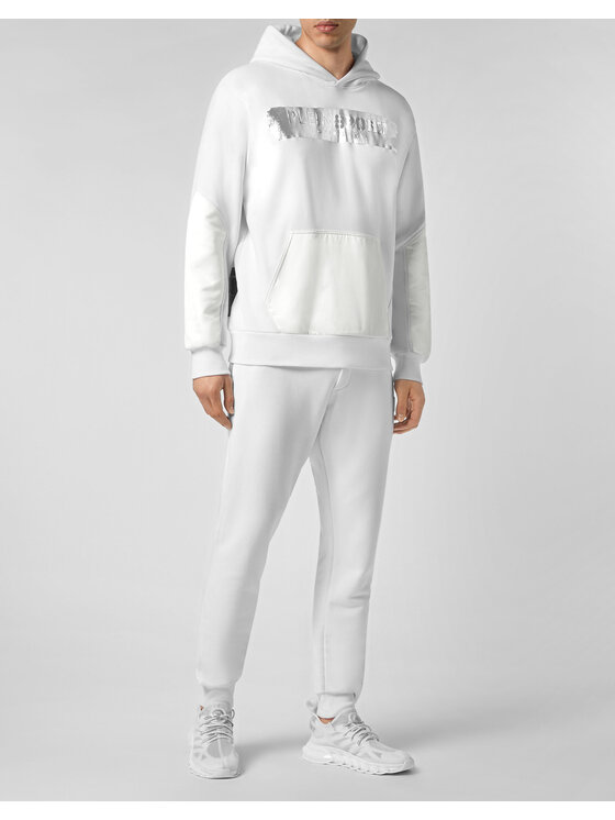 Plein Sport Plein Sport Mikina 1475 Biela Regular Fit