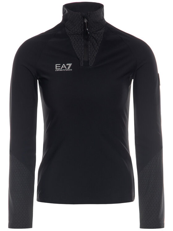 EA7 Emporio Armani EA7 Emporio Armani Sweatshirt 6GTM18 TJ46Z 1200 Noir Slim Fit