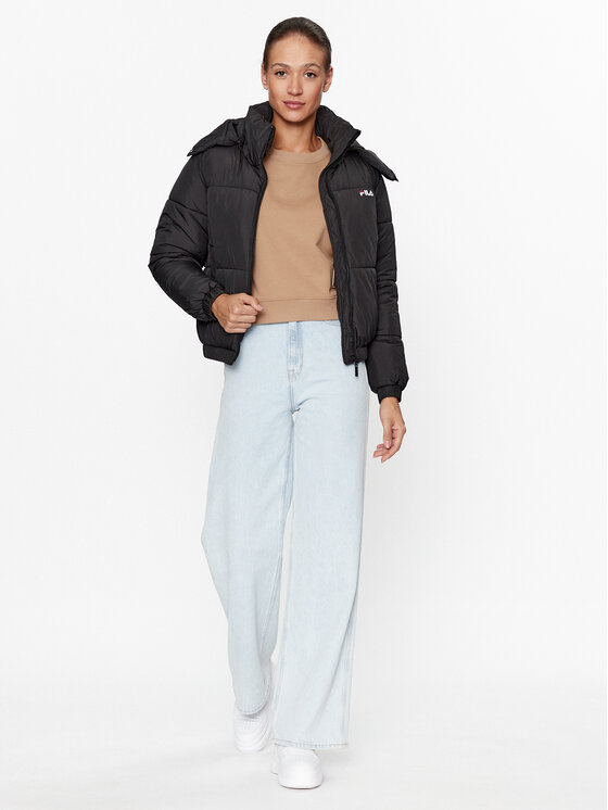 Fila Fila Зимно яке FAW0549 Черен Regular Fit