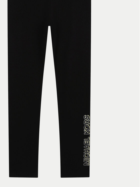 MICHAEL KORS KIDS MICHAEL KORS KIDS Legginsy R30178 D Czarny Slim Fit