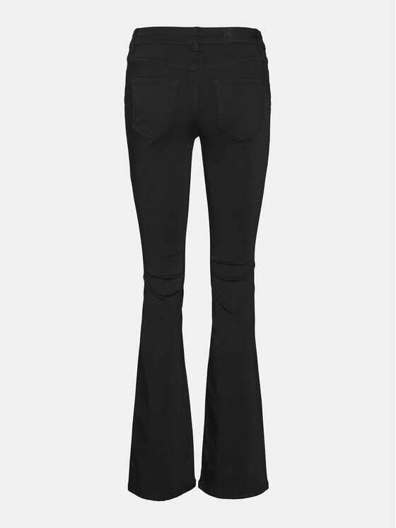 Vero Moda Vero Moda Farmer Flash 10305103 Fekete Flared Fit