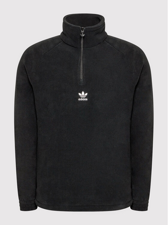 adidas Felpa di pile adicolor Classics H06680 Nero Regular Fit Modivo