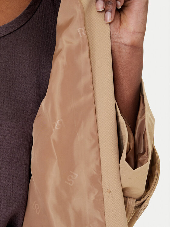 Rinascimento Rinascimento Übergangsmantel CFC0124670003 Beige Regular Fit