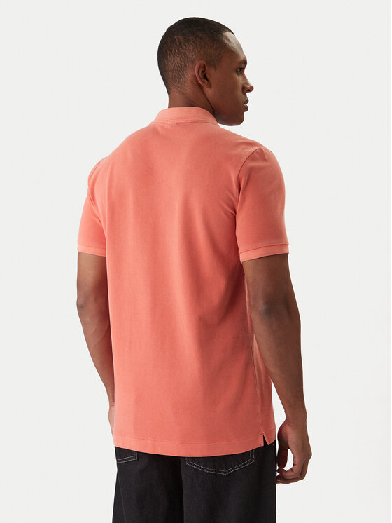 G-Star Raw G-Star Raw Тениска с яка и копчета Dunda D11595-D756 Оранжев Slim Fit