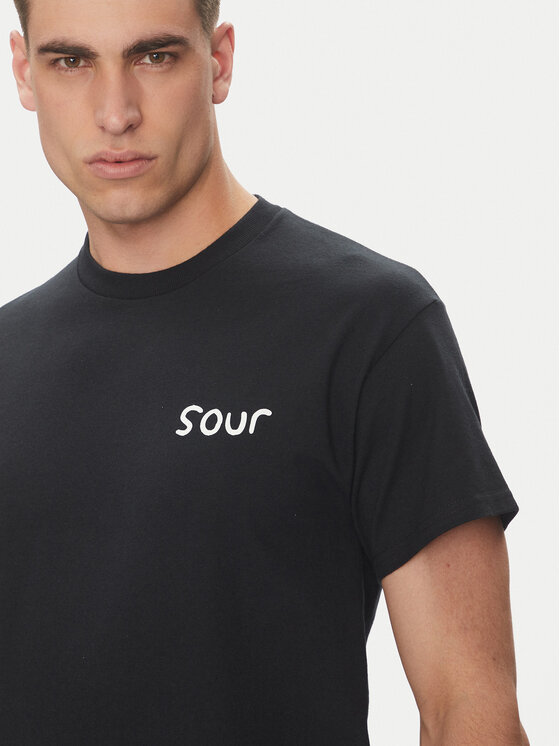 Etnies Etnies T-Shirt Sour Solution 4130003784 Czarny Regular Fit