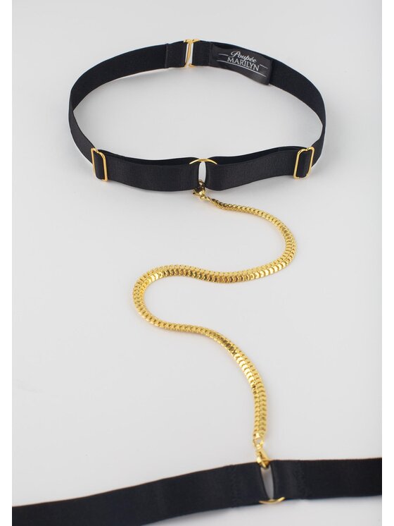 Poupée Marilyn Poupée Marilyn Choker Mia Czarny