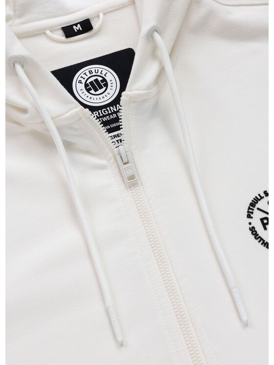 PITBULL PITBULL Bluza TAPE PARKER Biały Regular Fit