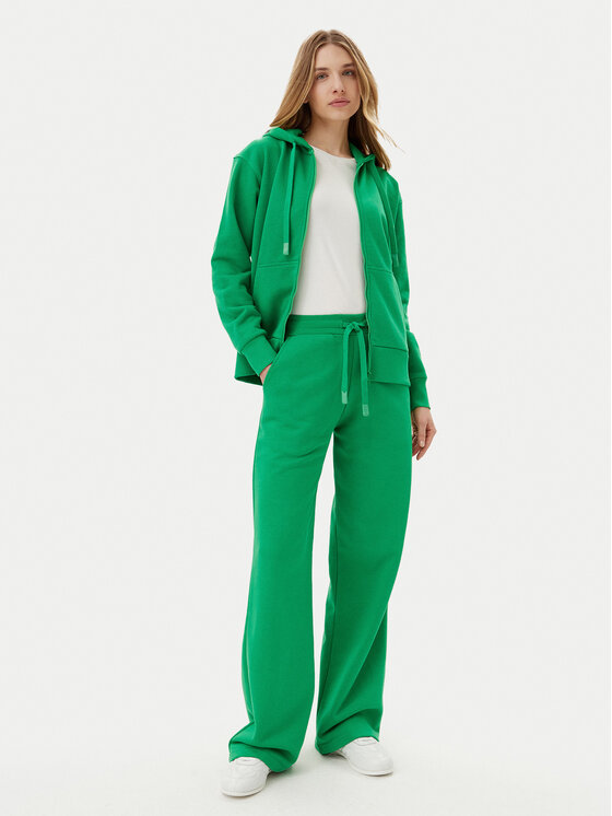 Silvian Heach Felpa Frien GPP25114FE Verde Regular Fit, taglia : L