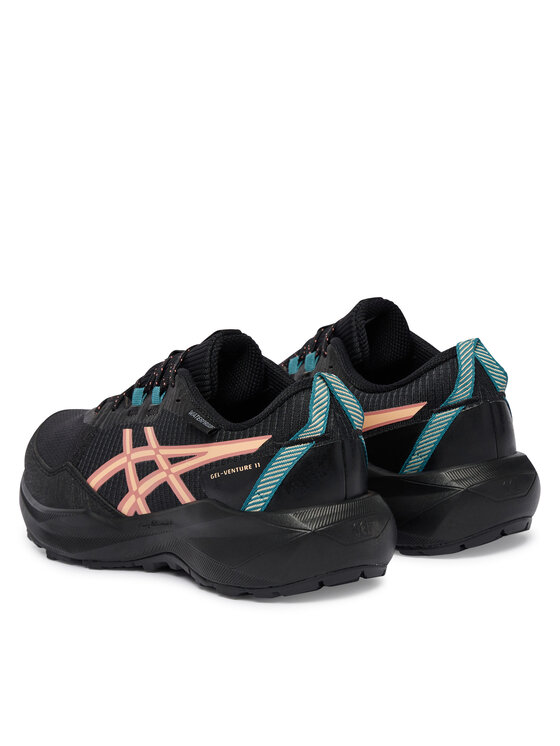 Asics Asics Маратонки за бягане Gel-Venture 11 Waterproof 1012B934 Черен