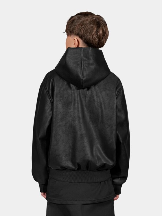 MADE BY SOCIETY MADE BY SOCIETY Kurtka przejściowa Vesper - J37911 Czarny Basic Fit