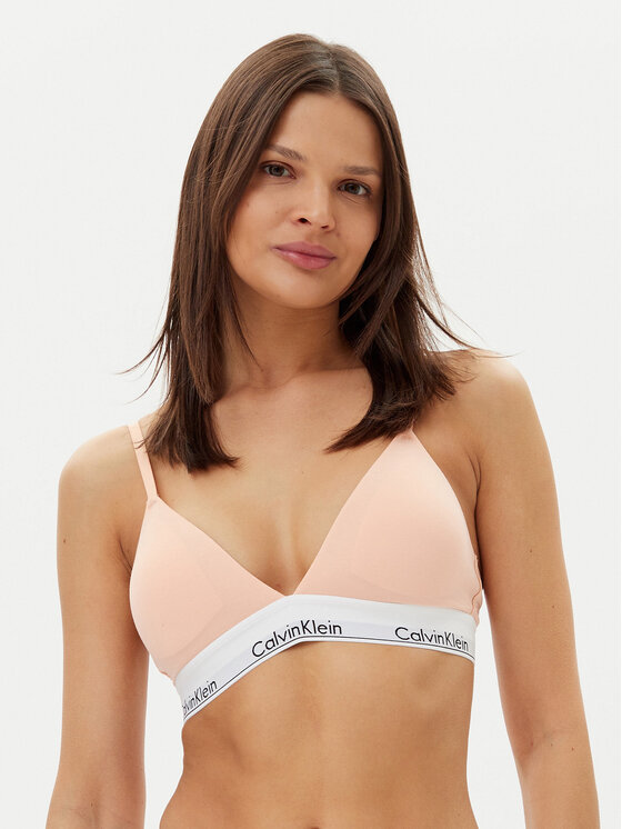 Calvin Klein Underwear Calvin Klein Underwear Sutien Bralette 000QF5650E Portocaliu