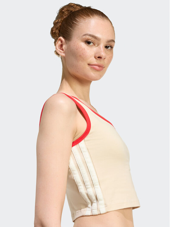 adidas adidas Top STADIUM TANK Fioletowy jasny Slim Fit