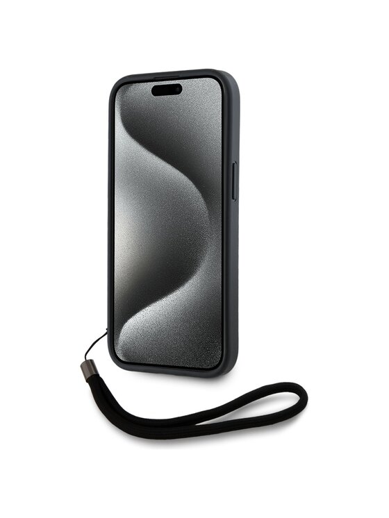 KARL LAGERFELD KARL LAGERFELD Etui na telefon iPhone 15 Pro Max Czarny