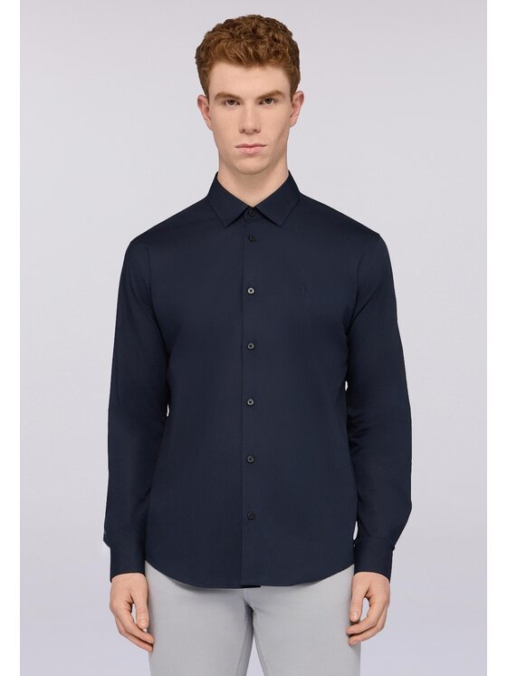 Trussardi Trussardi Camicia 5005N000007N034 Celeste Regular Fit