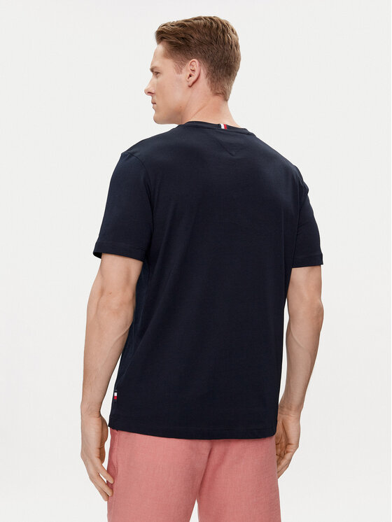 Tommy Hilfiger Tommy Hilfiger T-krekls 85' MW0MW34427 Tumši zils Regular Fit
