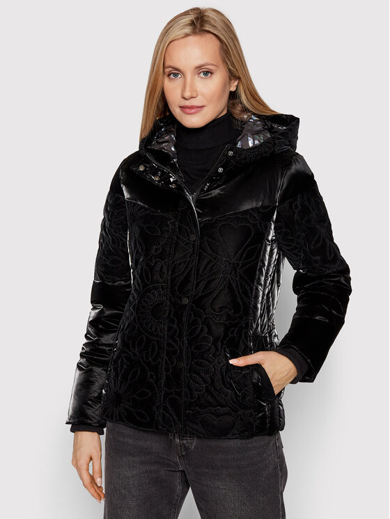 Desigual Desigual Ziemas jaka Vabenne 21WWEWBR Melns Regular Fit