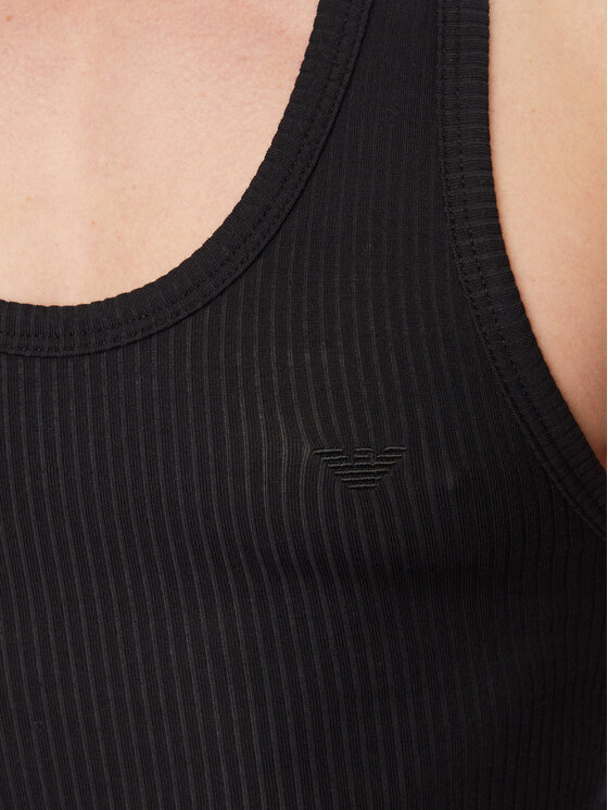 Emporio Armani Emporio Armani Tank top EM000387 AF18892 FC243 Negru Slim Fit