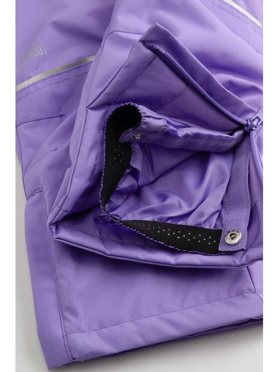 Lemon Explore Lemon Explore Spodnie narciarskie ZL6119201OSG-016 Fioletowy Regular Fit