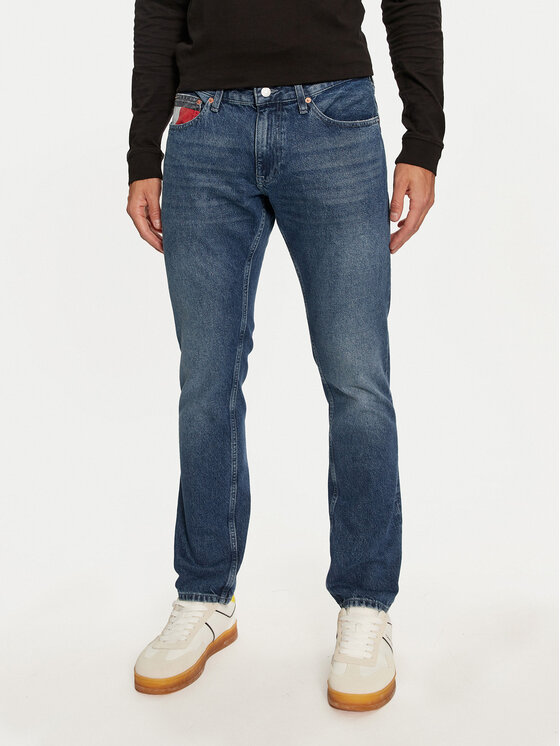 Tommy Jeans Tommy Jeans Jeansy Scanton DM0DM20404 Modrá Slim Fit