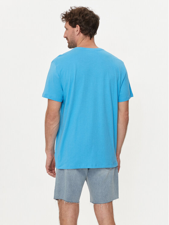 Gap Gap T-Shirt 624814-00 Modrá Regular Fit
